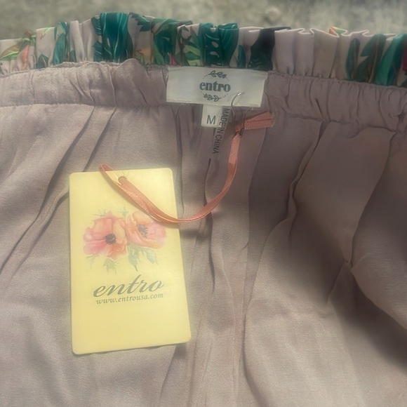 Entro Island Essence Tropical Printed Mini Skirt NWT - Picture 13 of 15